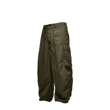 Load image into Gallery viewer, Fine Check Loose Workwear Wide-leg Pants
