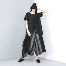 Load image into Gallery viewer, Striped Irregular Wide-leg Pants
