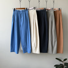Load image into Gallery viewer, High Waist Straight Loose Casual Wide Leg Pants
