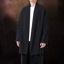 Load image into Gallery viewer, Retro Mid-length Zen-style Coat
