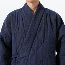 Load image into Gallery viewer, Cross-collar Loose Quilted Coat

