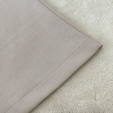 Load image into Gallery viewer, Linen Slanted Placket Double-pleat Straight Trousers
