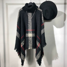 Load image into Gallery viewer, Irregular Raw Edge Loose Turtleneck Sweater
