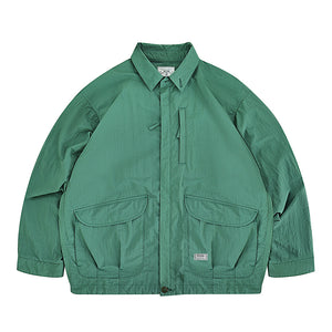 Outdoor Functional Wrinkle-free Nylon Multi-pocket Work Jacket