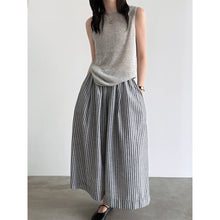 Load image into Gallery viewer, Striped Casual Loose Wide-leg Pants
