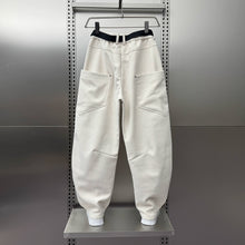 Load image into Gallery viewer, Casual Loose Elastic Waist Scimitar Trousers
