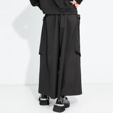 Load image into Gallery viewer, Women's High-waisted Large-pocket Loose Straight-leg Pants

