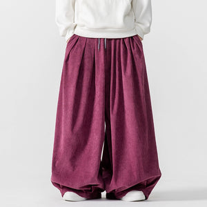 Vintage Corduroy Thick Casual Pants