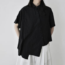 Load image into Gallery viewer, Women's Striped Loose Casual T-shirt

