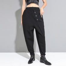 Load image into Gallery viewer, High-waisted Spliced casual Harem Pants
