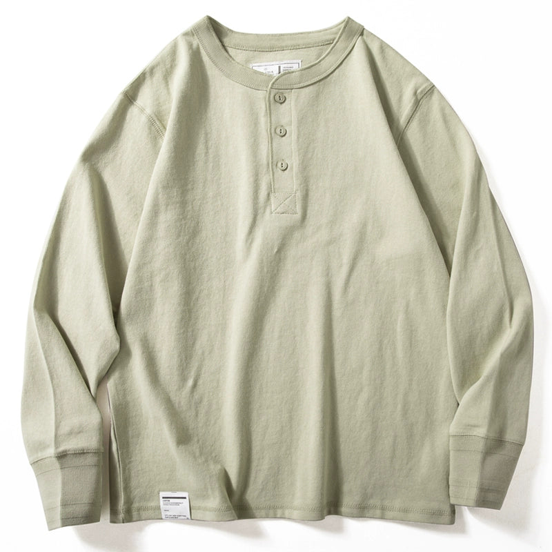 American  Loose Casual Long Sleeve Bottoming Shirt