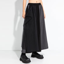 Load image into Gallery viewer, Paneled Wide-leg Elastic Waist Culottes

