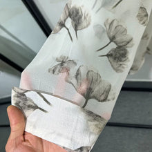 Load image into Gallery viewer, Semi-sheer Printed Loose-fit Long-sleeve Shirt
