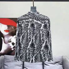 Load image into Gallery viewer, Retro Leopard Print Loose Casual Shirt
