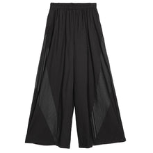 Load image into Gallery viewer, Women's Stripe Paneled Draped Loose Wide-leg Pants
