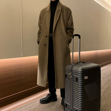 Load image into Gallery viewer, Korean Style Loose Retro Wool Coat

