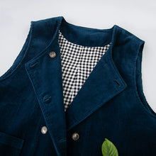 Load image into Gallery viewer, Retro Washed Pure Cotton Corduroy Vest
