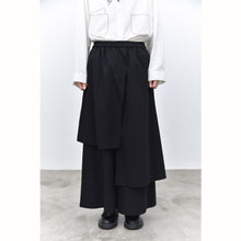 Load image into Gallery viewer, Women‘s Irregular Color-blocked Faux Two-piece Casual Skirt Pants
