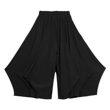 Load image into Gallery viewer, High-waisted Draped Wide-leg Culottes
