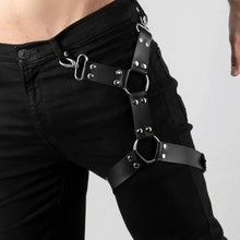 Load image into Gallery viewer, Thigh Restraint Leather Waist Chain Strap

