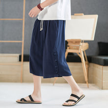 Load image into Gallery viewer, Button Loose Casual Harem Pants
