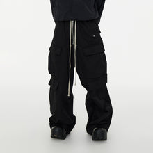 Load image into Gallery viewer, Drawstring Wide-leg Loose-fitting Flared Pants
