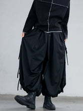Load image into Gallery viewer, Strappy Wide Leg Ninth Pants
