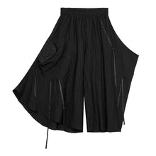 Load image into Gallery viewer, Irregular Elastic Waist Loose Wide-leg Pants
