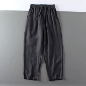 Linen Loose Breathable Vintage Pants