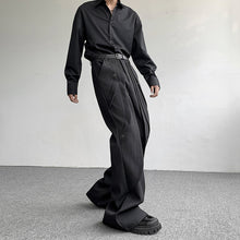 Load image into Gallery viewer, Hand-split Deconstructed Flared Trousers

