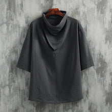 Load image into Gallery viewer, Ice Silk Short Sleeve Zen Retro T-shirt
