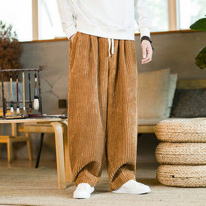 Vintage Loose Corduroy Casual Pants