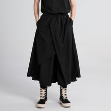 Load image into Gallery viewer, Irregular Lace-up Loose Culottes
