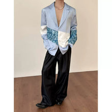 Load image into Gallery viewer, Silky Sequined Tassel Stage Party Shirt Jacket
