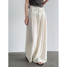 Load image into Gallery viewer, High-waisted Drawstring Pleated Culottes
