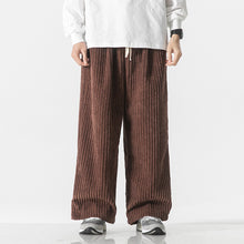 Load image into Gallery viewer, Retro Casual Corduroy Straight Leg Pants
