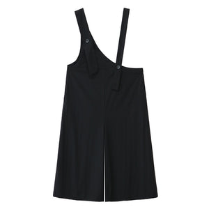 Polka Dot Print LooseWide-leg Overalls