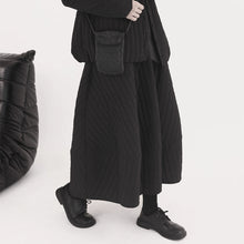 Load image into Gallery viewer, Striped Quilted High Waist Bouffant Skirt
