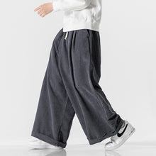Load image into Gallery viewer, Corduroy Straight-leg Casual Wide-leg Pants
