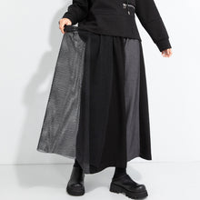 Load image into Gallery viewer, Paneled Wide-leg Elastic Waist Culottes
