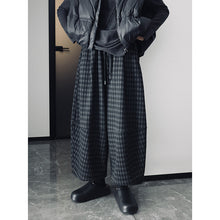 Load image into Gallery viewer, Plaid Casual Wide-leg Pants
