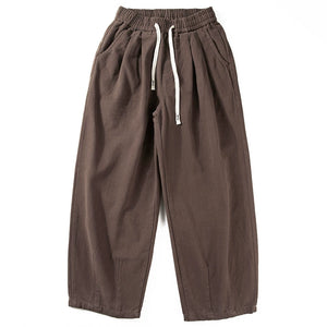 Japanese Retro Loose Wide-leg Trousers