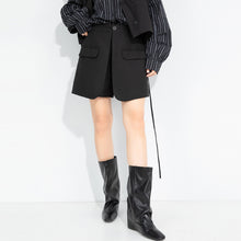 Load image into Gallery viewer, Women's Elastic-waist Layered Suiting Skirt-pants
