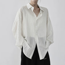 Load image into Gallery viewer, Women's Striped Loose Casual Shirt
