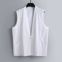 Load image into Gallery viewer, Sleeveless Button Vest
