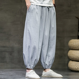 Ice Silk Loose Wide-leg Bloomers