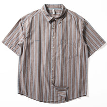 Load image into Gallery viewer, Striped Vintage Loose Casual T-shirt Top
