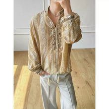 Load image into Gallery viewer, Vintage Boho Long-sleeve Printed Shirt
