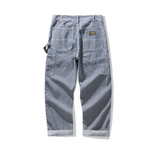 Load image into Gallery viewer, Multi-pocket Striped Outdoor Cargo Pants
