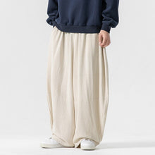Load image into Gallery viewer, Retro Linen Wide-leg Lantern Pants
